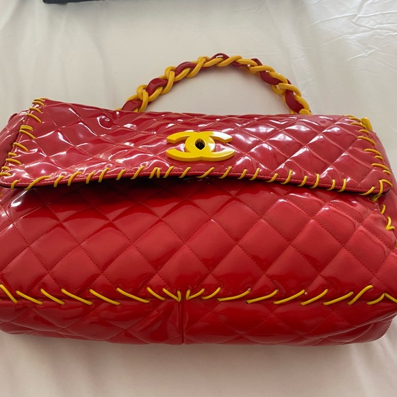 Limited Edition XL Patent Chanel Flap Bag (Collectors Dream) - Picture 5 of 10